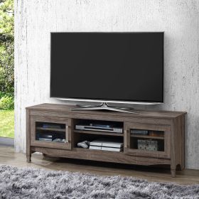 Techni Mobili Grey Driftwood TV Stand