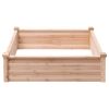 Wooden Square Garden Vegetable Flower Bed