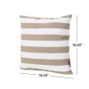 CORONADO STRIPE SQUARE PILLOW