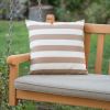 CORONADO STRIPE SQUARE PILLOW