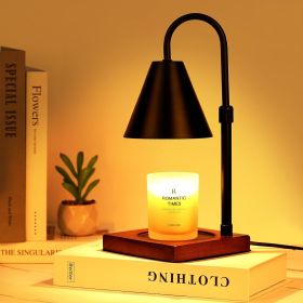 Candle Warmer Lamp with Timer (Color: A1-Black)