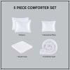 100% Cotton Sateen Embroidered Comforter Set