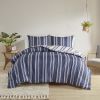 Striped Reversible Comforter Set