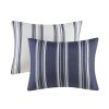 Striped Reversible Comforter Set