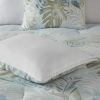 6 Piece Oversized Cotton Comforter Set with Throw Pillow